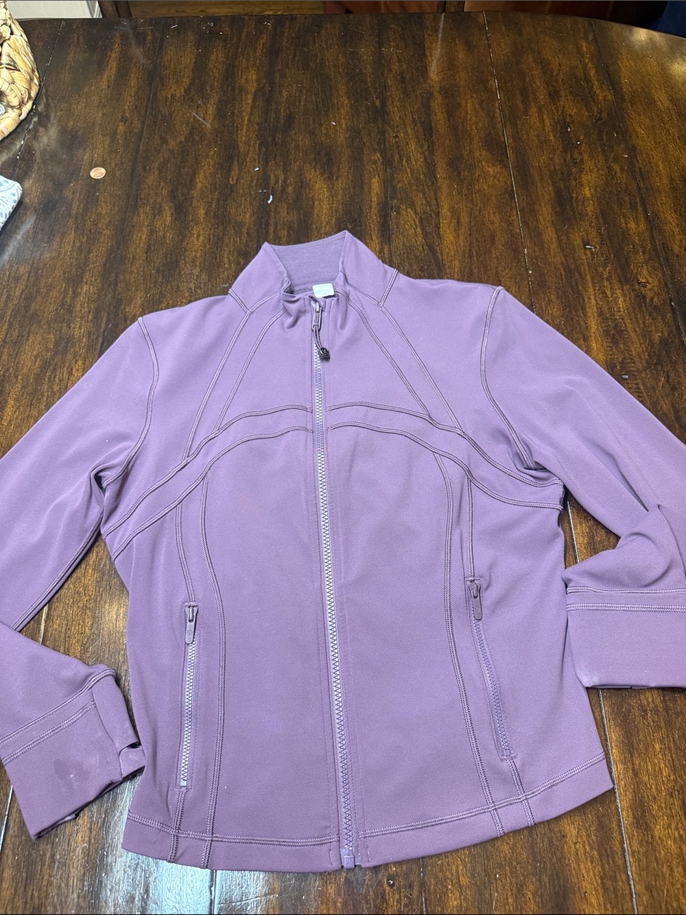 EUC - Lululemon Define Jacket Cropped Purple